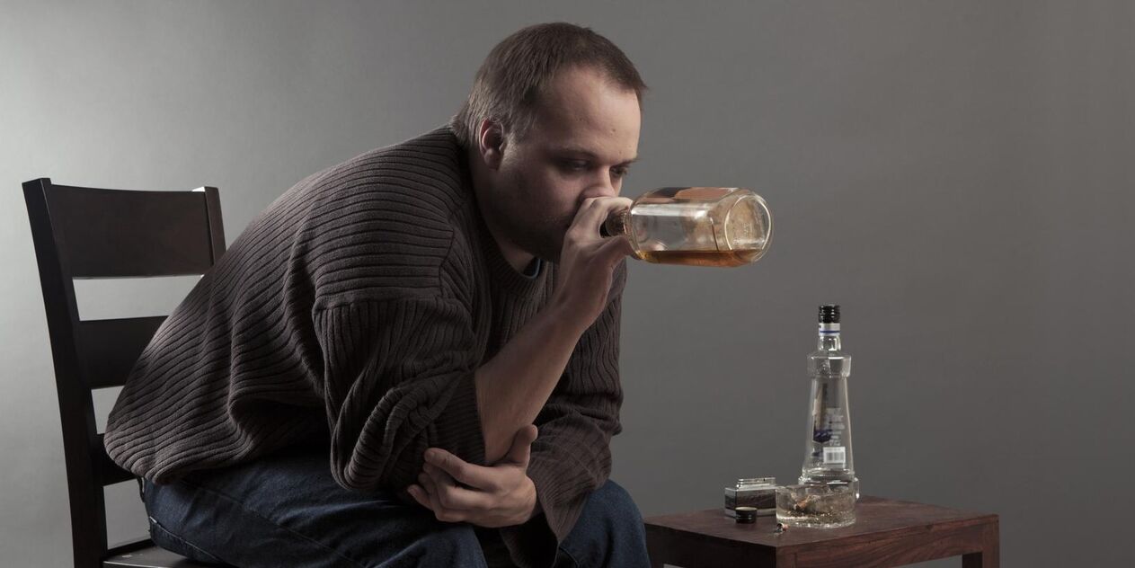 mužský alkoholismus