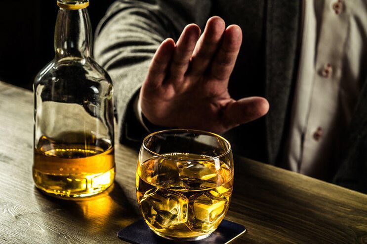 Touha opustit alkohol